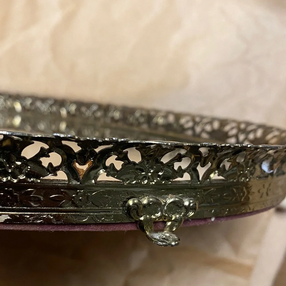 Ornate Vintage Gold Vanity Mirror